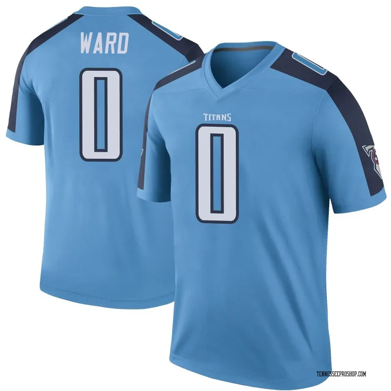 Light Blue Men's Cam Ward Tennessee Titans Legend Color Rush Jersey