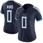 Navy Women's Cam Ward Tennessee Titans Limited Vapor Untouchable Jersey