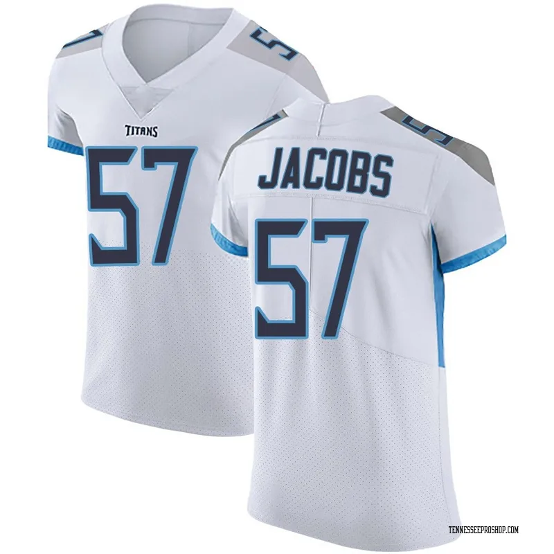 White Men's Curtis Jacobs Tennessee Titans Elite Vapor Untouchable Jersey