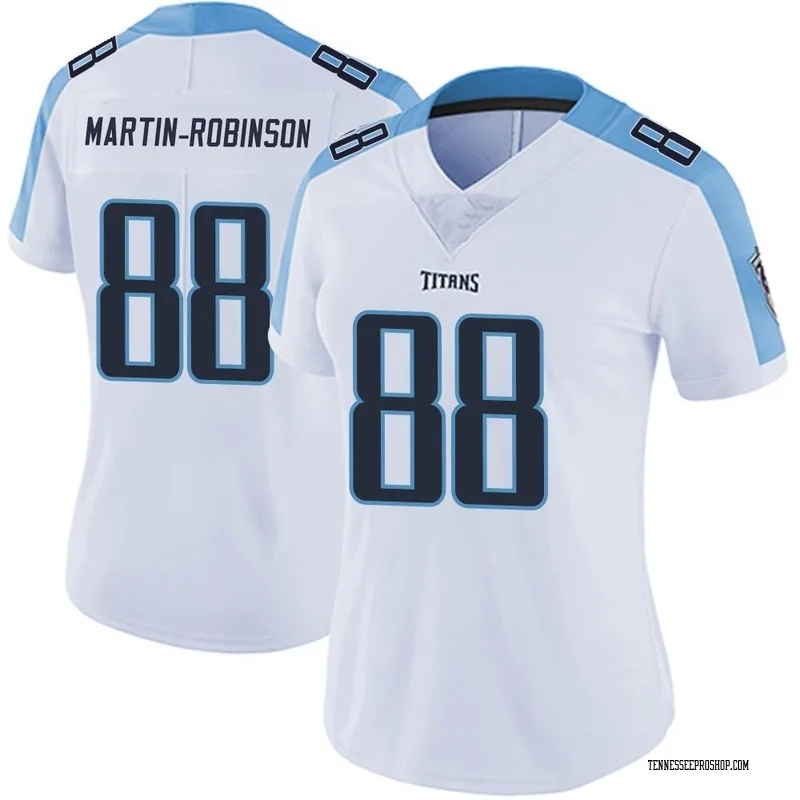 White Women's David Martin-Robinson Tennessee Titans Limited Vapor Untouchable Jersey